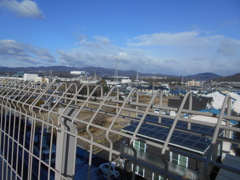 イオンの屋上より