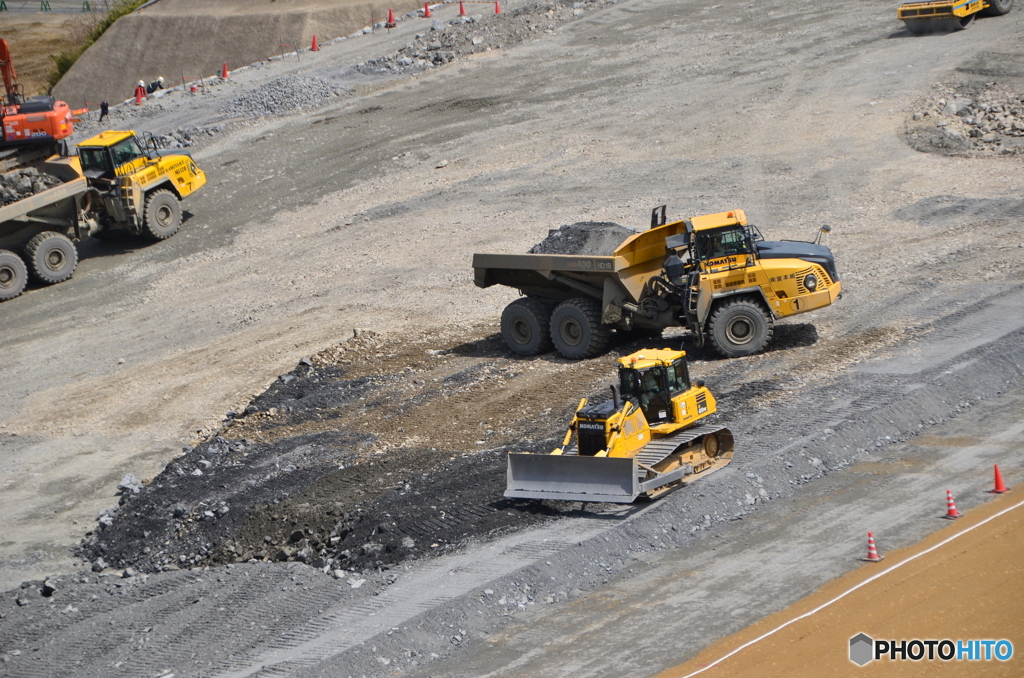 北摂ダム建設中２