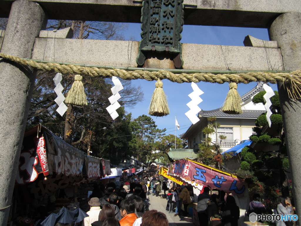 地元の氏神様へ１