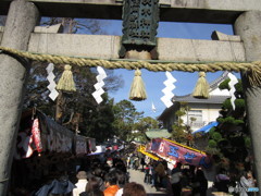 地元の氏神様へ１