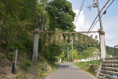 神峰山寺入り口