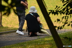 ワンちゃん（見えないけど）