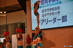 足が見事に上がってます