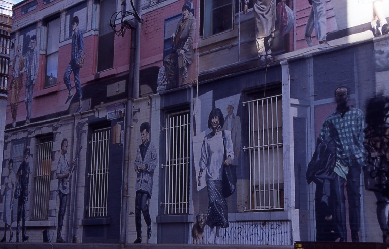 トロント　カナダ壁画