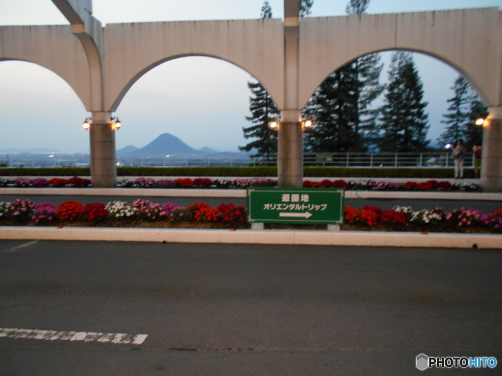 ホテル４階がエントランスホール