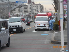 事故に遭遇