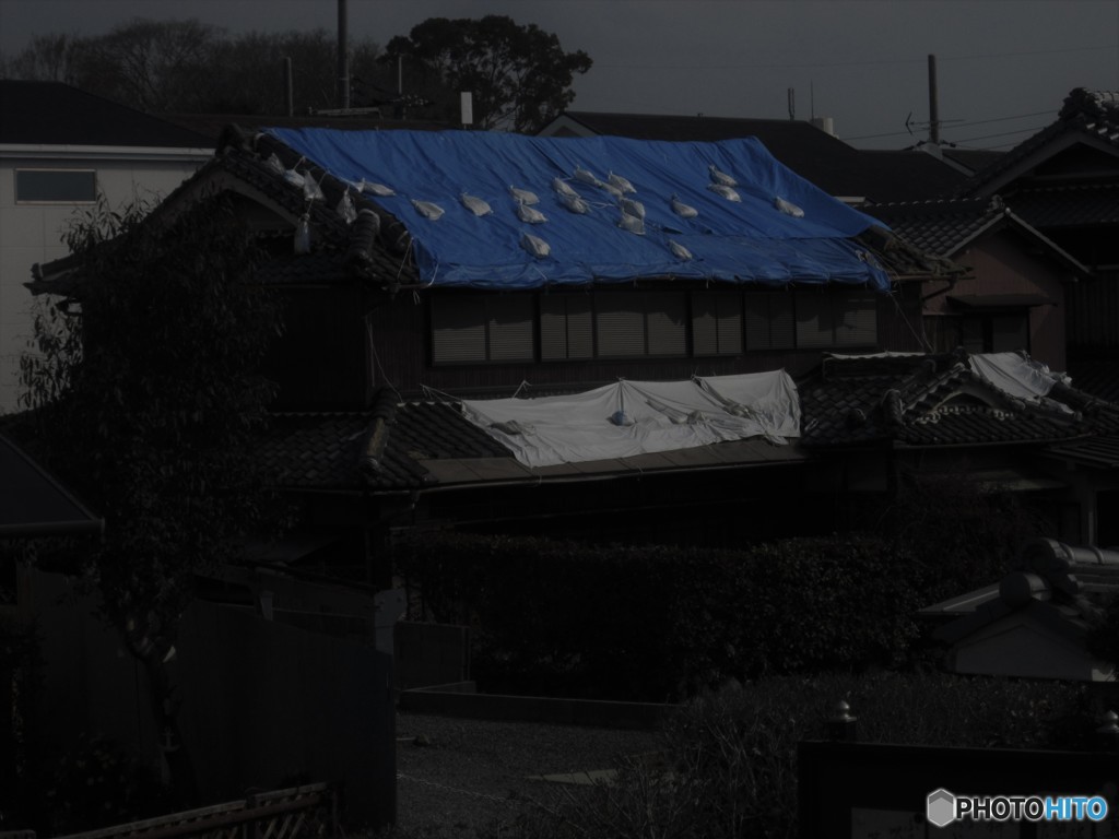 田舎の大きい家