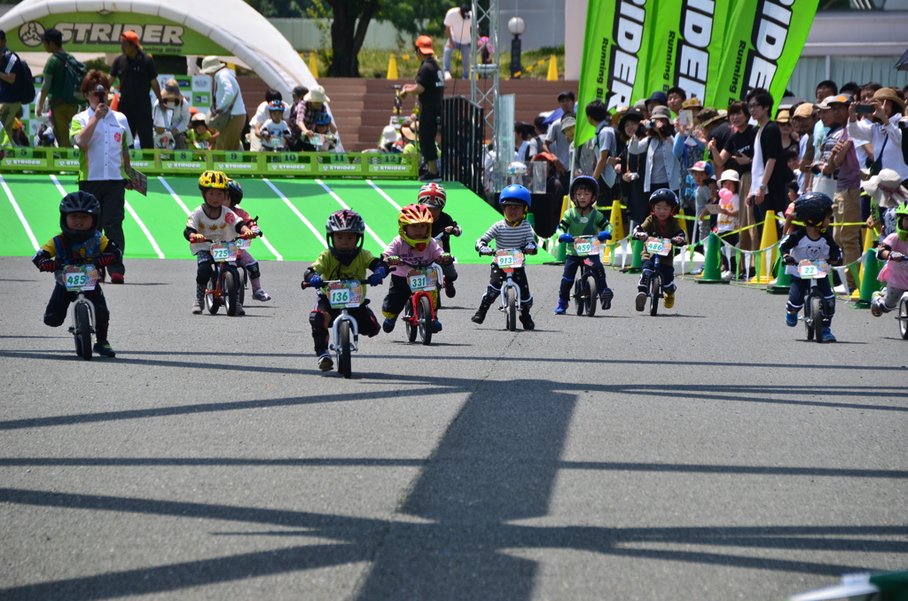 べビ－達の競争