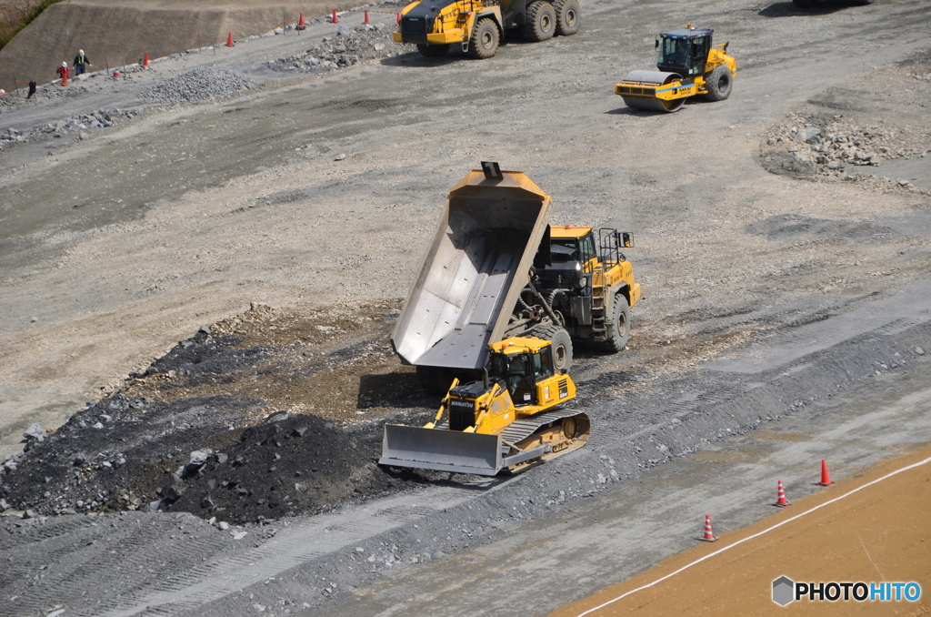 北摂ダム建設中３