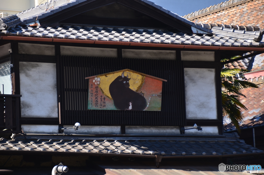 京の寺、街並み