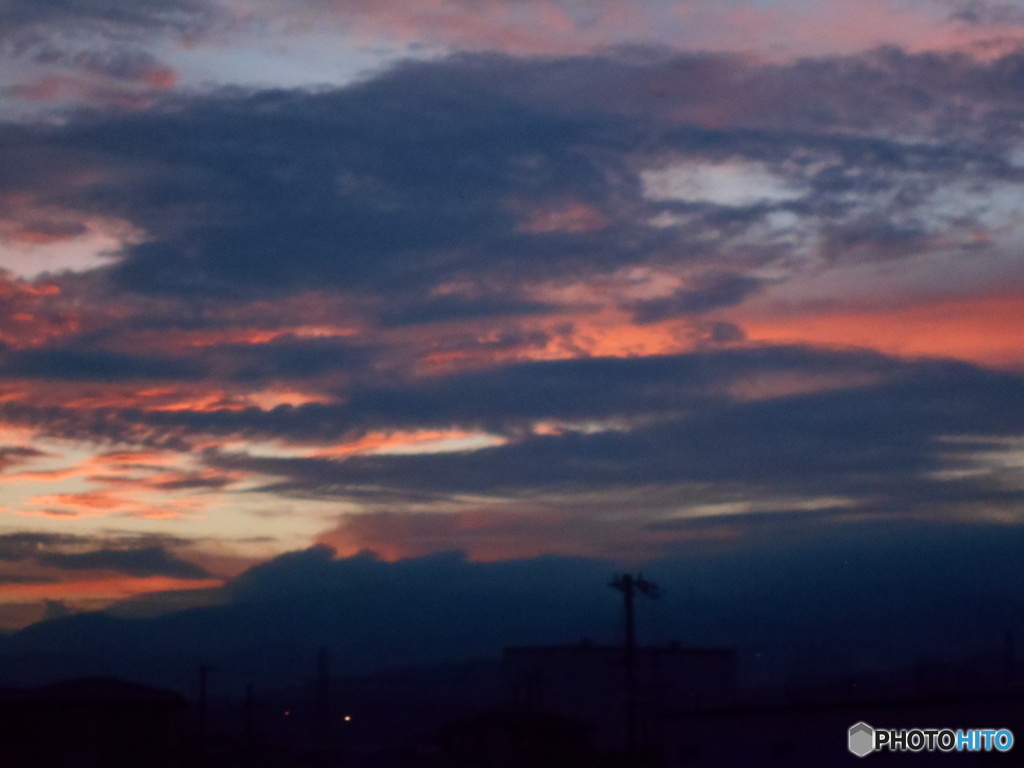 一期一会の夕景