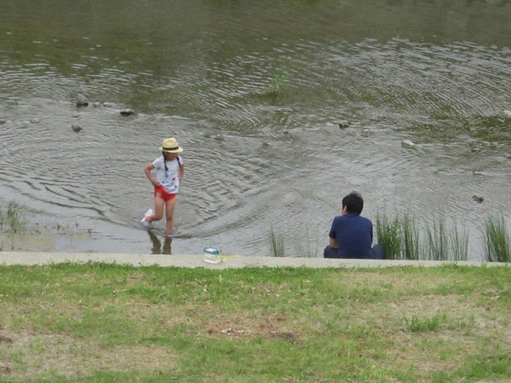 水遊び