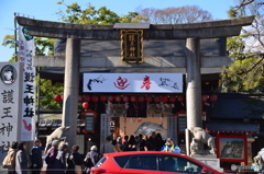 神社正面
