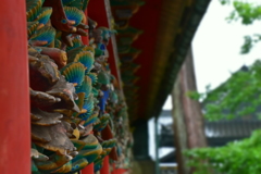 東照宮の壁