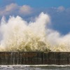 台風1号　外房