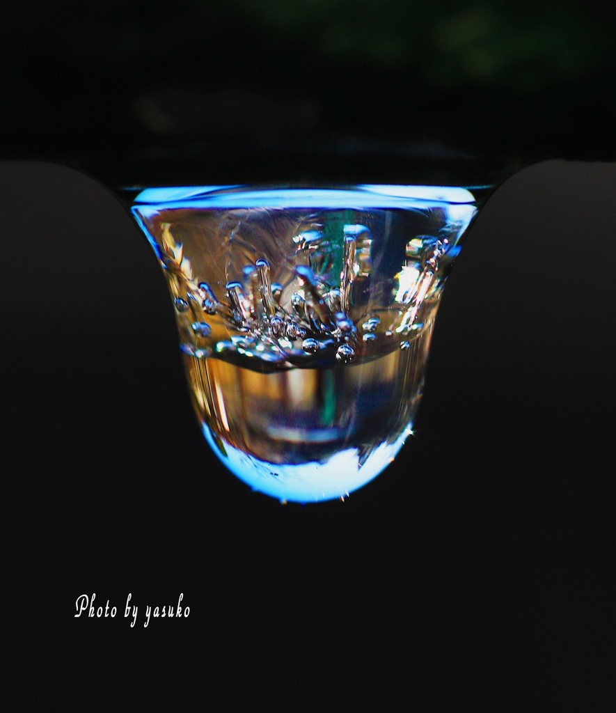 寒い朝(氷）