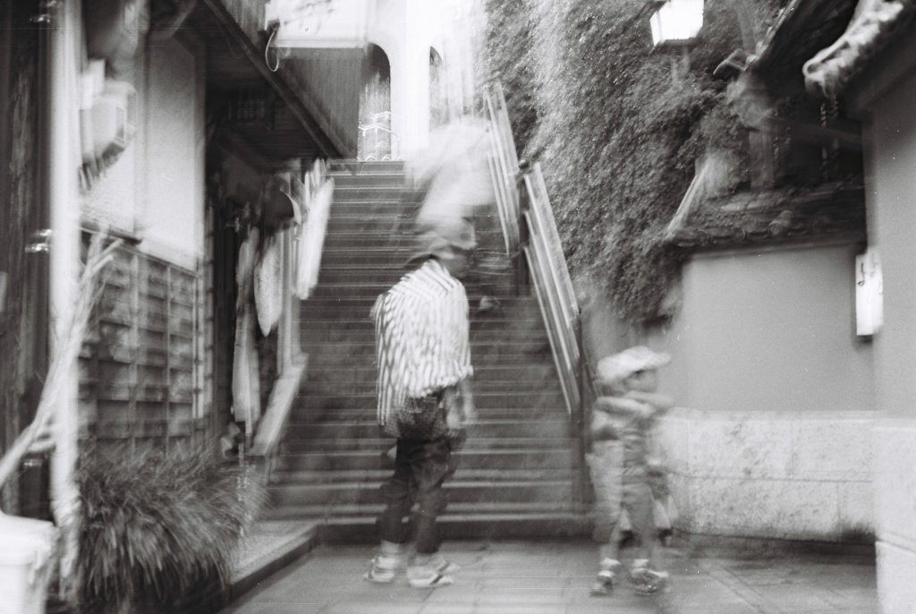 銀塩　路地