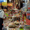 台北　市場の風景