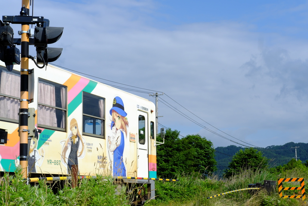 東北鉄道むすめ ラッピング列車