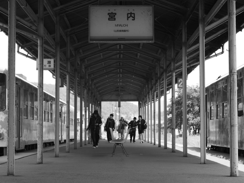 宮内駅　日常の風景