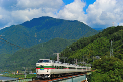 信州DC　木曽あずさ号　9037M　＠大桑－須原