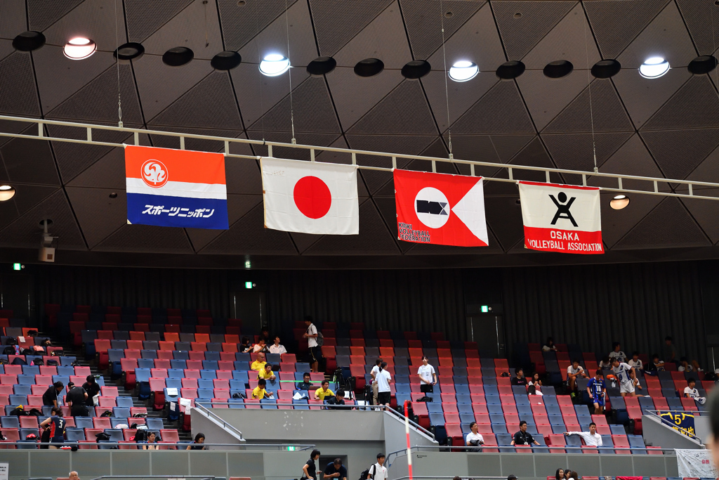 平成29年度近畿6人制バレーボール　JT vs 金蘭会高校
