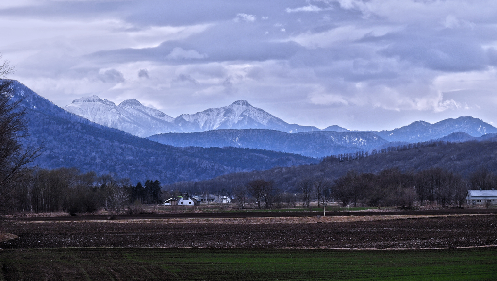 クマネシリ岳くっきり