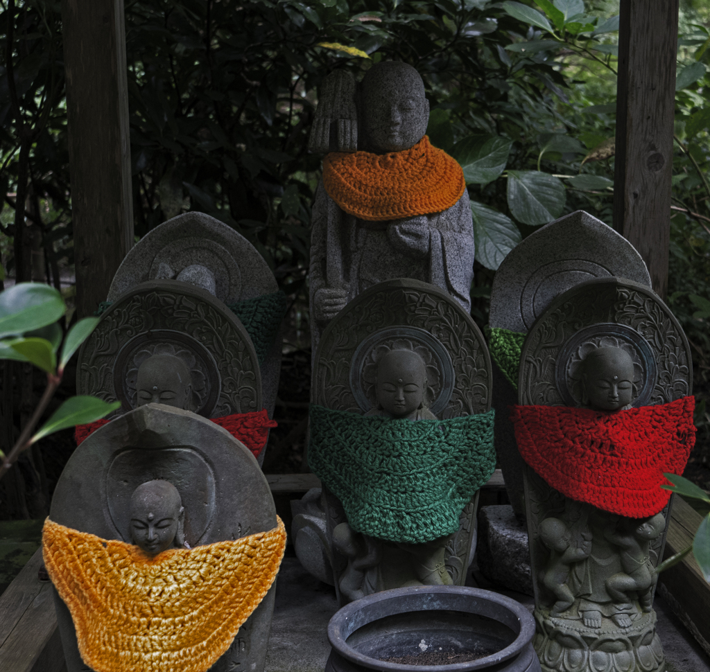 明月院のお地蔵様