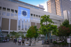 夕涼みの駅公園