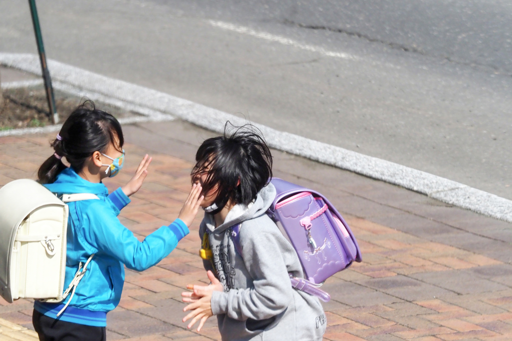 たのしく　愉快な帰り道