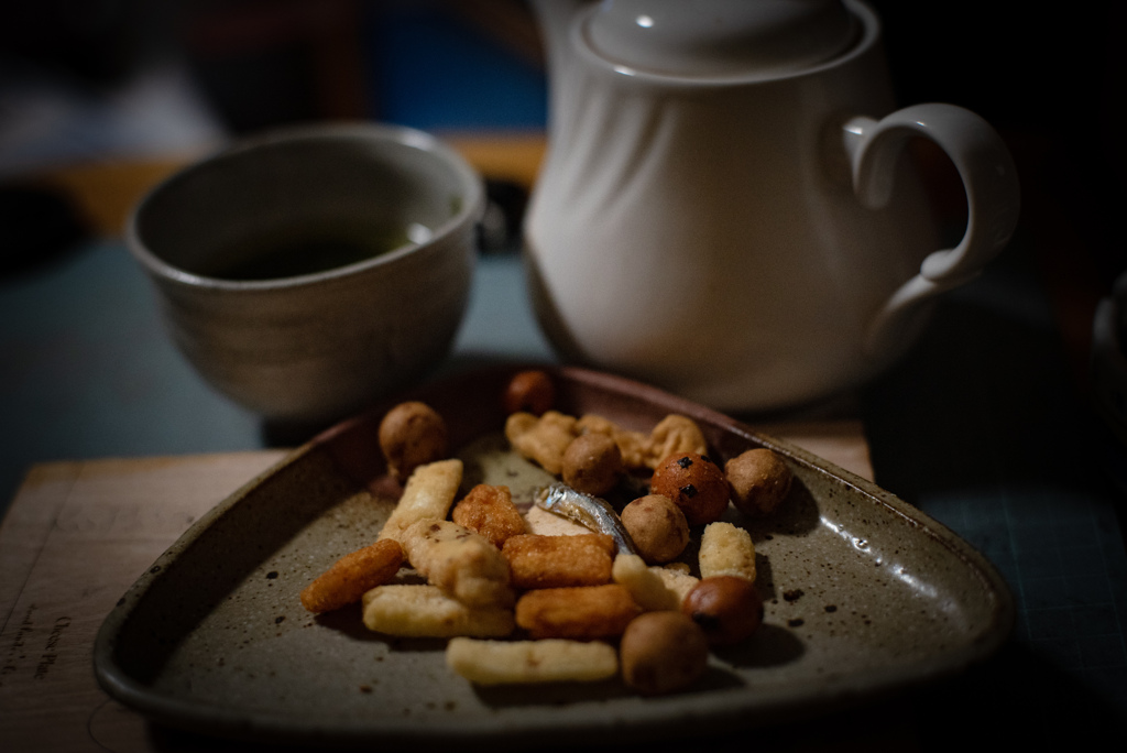 夜のティータイム