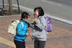 たのしく　愉快な帰り道