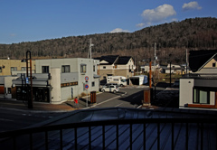 たそがれ時の若者