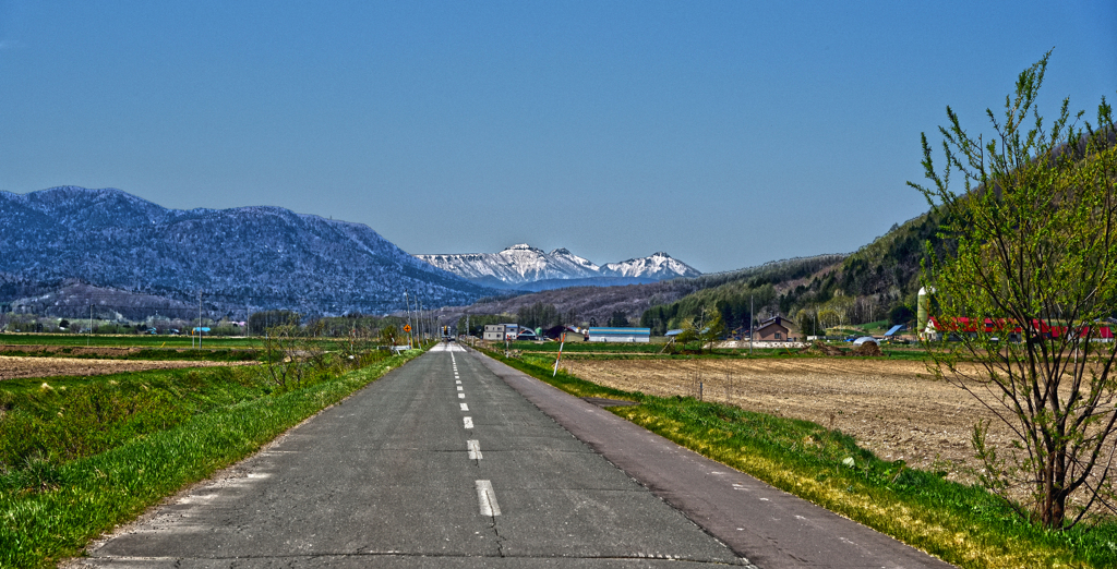 くっきり　クマネシリ岳