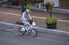 チャリンコの人