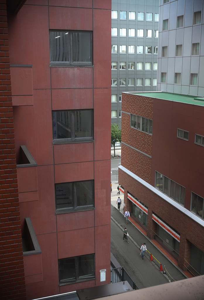 朝の横通り