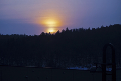 朝のグラデーション
