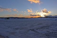 帰り道の夕焼け3