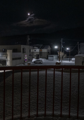 極寒去り行く宵