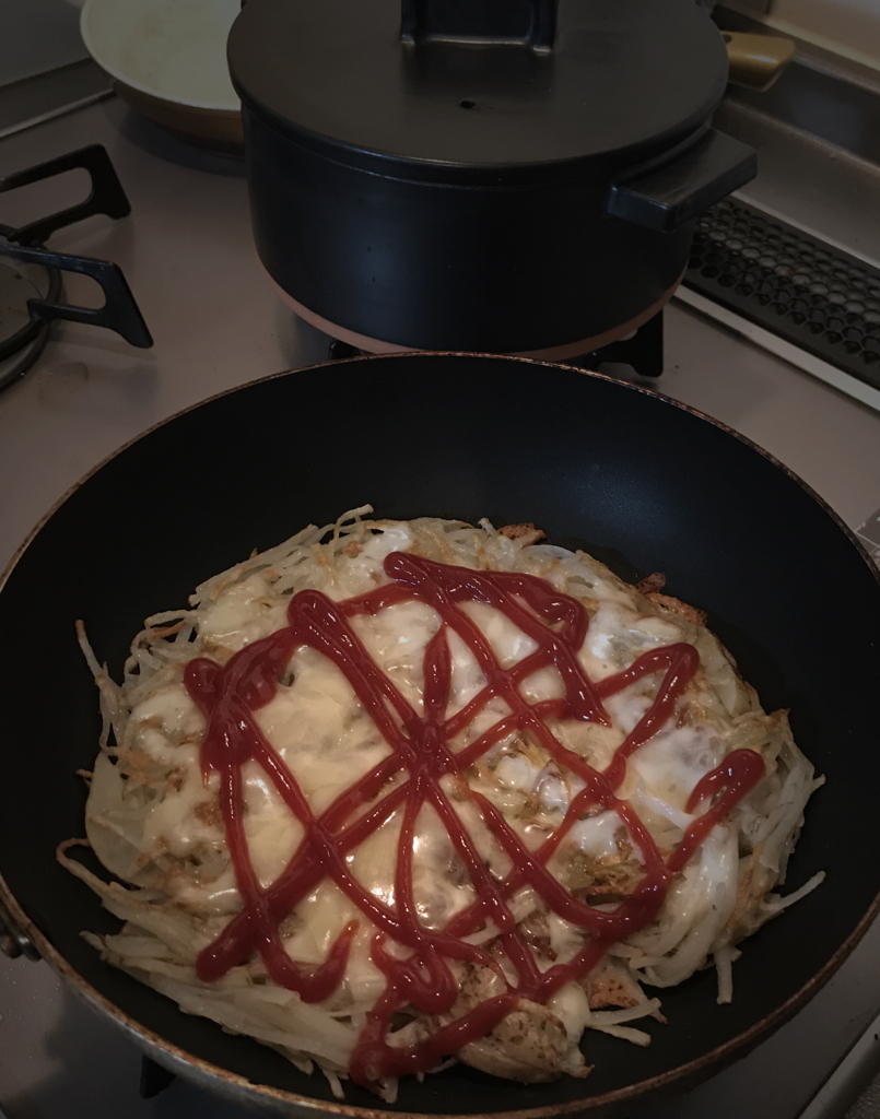 男爵イモのpizza