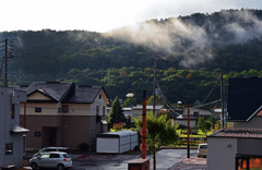 小雨上がりの朝