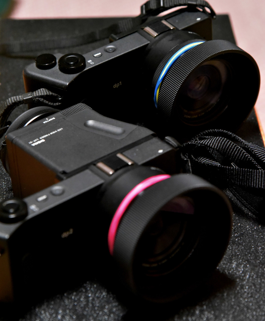 1はブルー 2はピンク