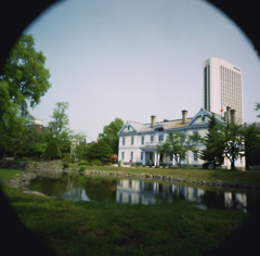 針穴カメラ（自作）の魅力3　　豊平館