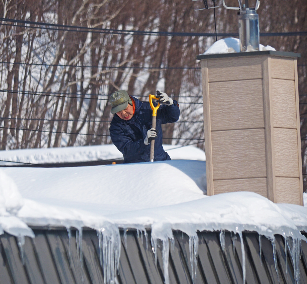 たかちゃんの雪下ろし3