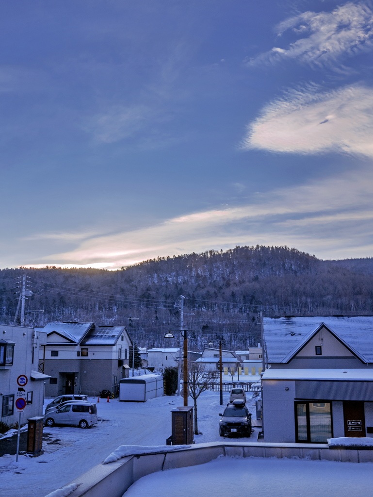 2日水曜日　日の出まじか