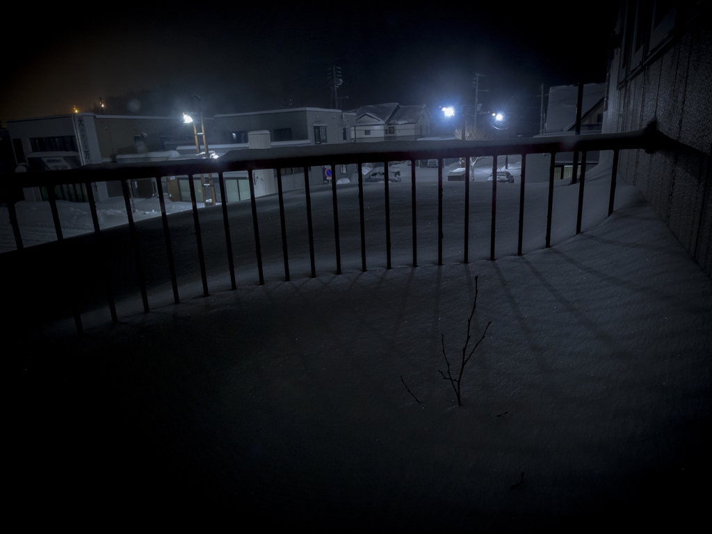 吹き溜まりの点光