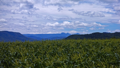 遥にクマネシリとビリベツ岳