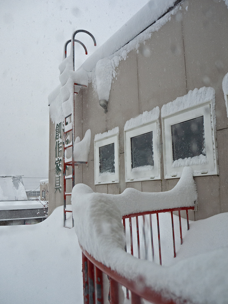 ついに大雪
