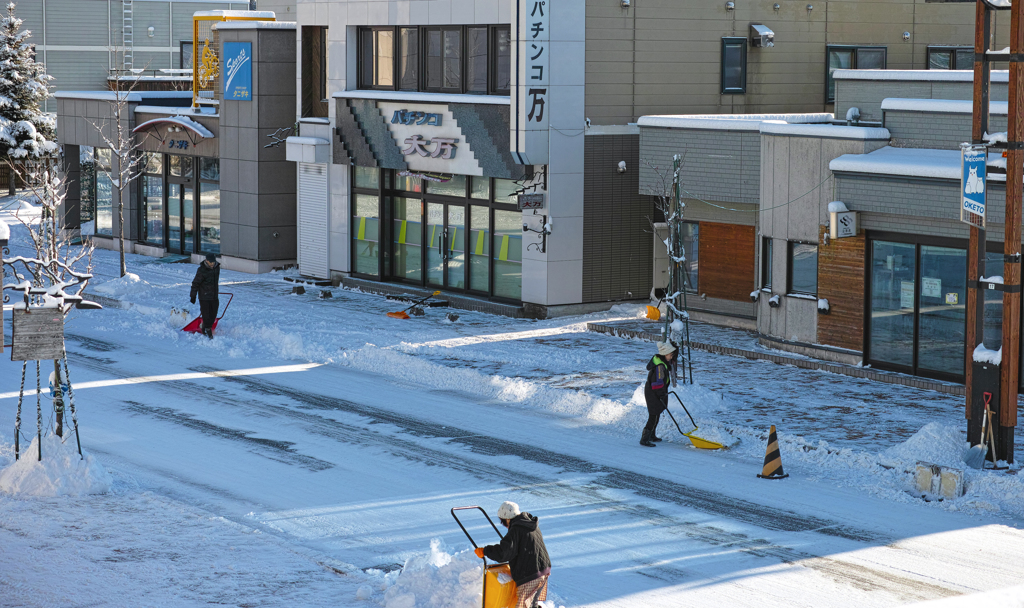 雪日の朝2