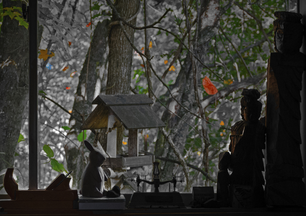 秋色をペイント